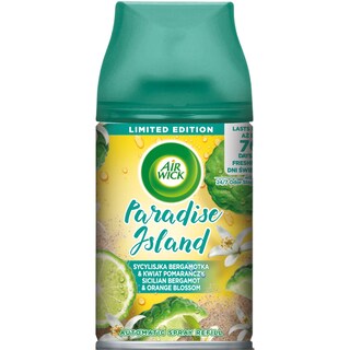 Air Wick | Rezerva odorizant spray automat Paradise Island bergamota 250ml