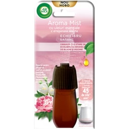 Rezerva difuzor parfum cu uleiuri esentiale Aroma Mist bujori si iasomie 20ml