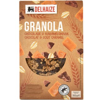 Delhaize | Granola cu ciocolata si caramel 350g