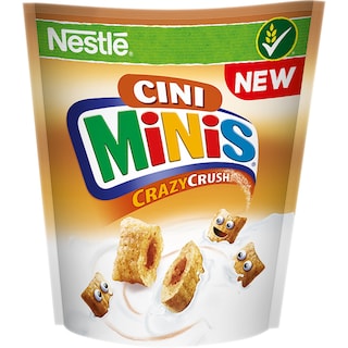 Cini Minis | Cereale Crazy Crush cu crema cu gust de scortisoara 350g