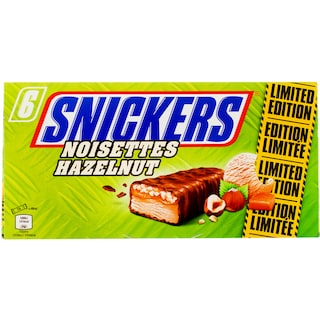 Snickers | Inghetata cu alune 6 bucati 6x40.8g