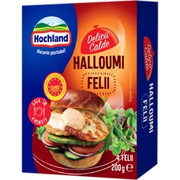 Hochland | Delicii calde | Halloumi felii 200g