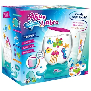 Aquadabra | Acvariu cu lumini si figurine de modelat AquaDabra