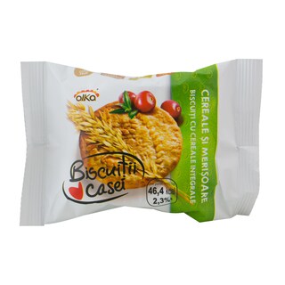 Alka | Biscuitii Casei | Biscuiti cu cereale integrale si merisoare 42g