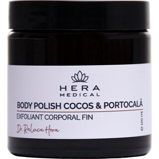 Hera Medical | Exfoliant corporal fin cocos & portocala 120ml