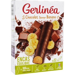 Gerlinea | Batoane ciocolata si banane 372g