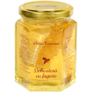 Albina Carpatina | Supliment alimentar Miere de salcam cu fagure 350g