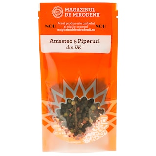 Magazinul de Mirodenii | Amestec cu 5 tipuri de piperuri 20g