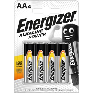 Energizer | Baterii alcaline AA 4 bucati E91