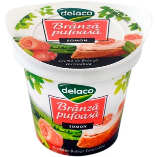 Delaco | Crema de branza cu somon si marar 140g