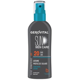 Gerovital | Sun Men | Lotiune protectie solara Men SPF 20 150ml