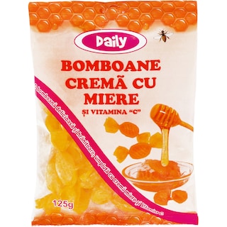 Daily | Dropsuri cu crema de miere si vitamina c 125g