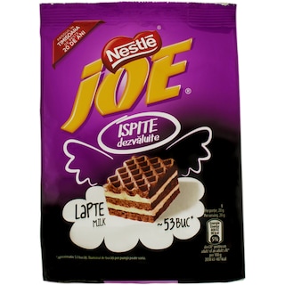 Joe | Napolitane cu crema de lapte 180g