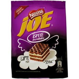 Joe | Napolitane cu crema de lapte 180g
