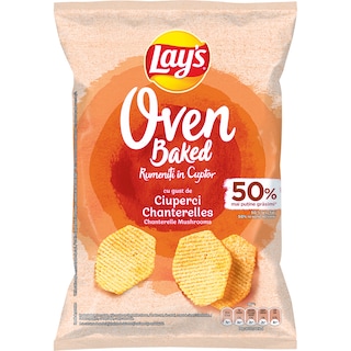 Lay's | Chipsuri rumenite in cuptor cu gust de ciuperci Chanterelles 105g