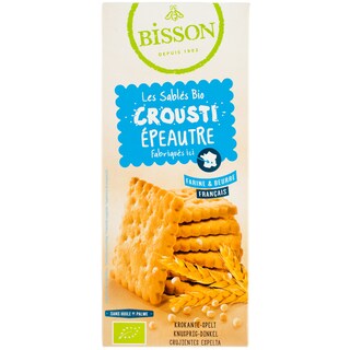 Bisson | Biscuiti crocanti bio cu spelta 120g