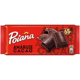 Ciocolata amaruie 65% cacao 80g