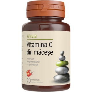 Alevia | Vitamina C din macese 20 comprimate