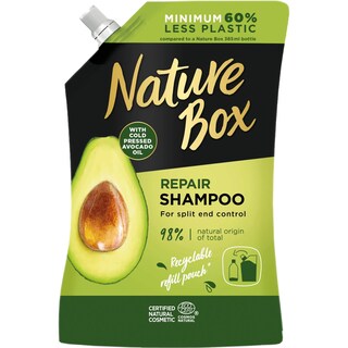 Nature Box | Rezerva sampon cu ulei de avocado 500ml