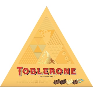 Toblerone | Miniaturi nugat, miere si migdale 200g