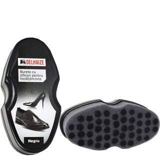 Delhaize | Burete cu silicon pentru incaltaminte negru