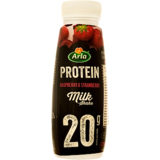 Arla | Bautura proteica din lapte UHT cu zmeura si capsuni 225ml