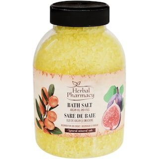 Herbal Pharmacy | Sare de baie argan si smochine 1.2kg