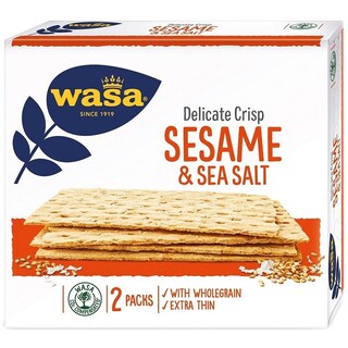 Wasa | Crisp cu susan si sare de mare 190g