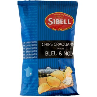 Sibell | Chips cu aroma de branza si nuci 120g