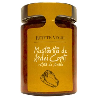 Retete Vechi | Sos de mustarita cu ardei copt 300g