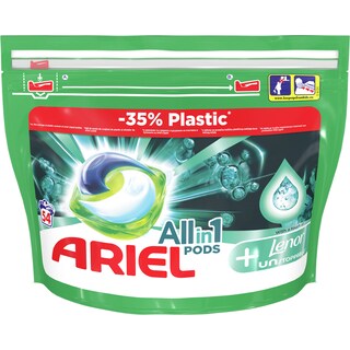 Ariel | All in 1 Pods | Detergent Plus Lenor Unstoppables, 54 capsule