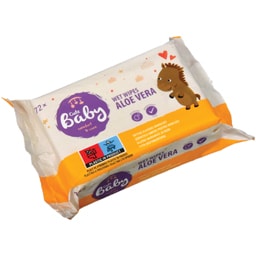 Cute Baby | Servetele umede pentru bebelusi, 72 bucati