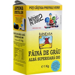 Faina de grau alba 000 superioara 1kg