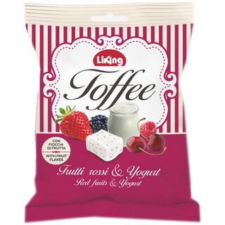 Liking | Caramele cu iaurt si fructe rosii 175g