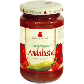 Zwergenwiese | Sos de rosii bio Andalusia 350g