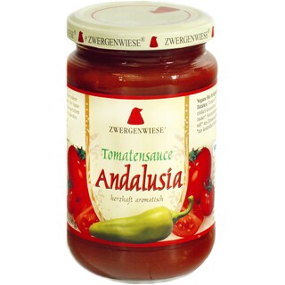 Zwergenwiese | Sos de rosii bio Andalusia 350g
