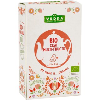 Vedda | Ceai multi fructe bio 52.5g