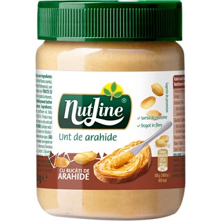 Nutline | Unt de arahide crocant 350g