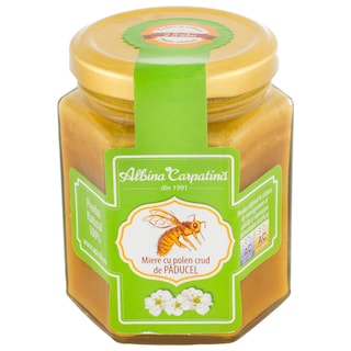 Apicola | Miere cu polen crud de paducel 230g