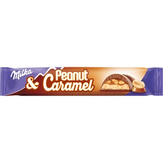 Milka | Baton de ciocolata cu caramel si arahide  37g
