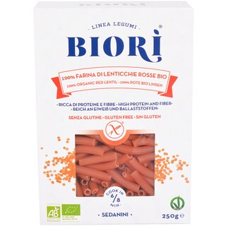 Felicia Bio | Sedanini bio din linte rosie 250g