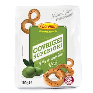 Boromir | Covrigei cu ulei de masline 100g