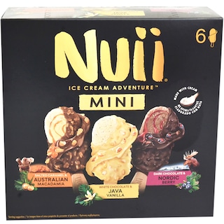 Nuii | Inghetata de vanilie si de ciocolata  253g