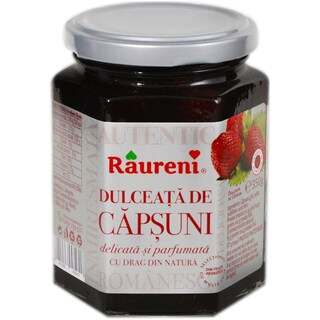 Raureni | Dulceata de capsuni 350g