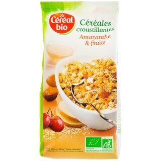 Cereal Bio | Cereale bio din amaranth expandant cu fructe 375g