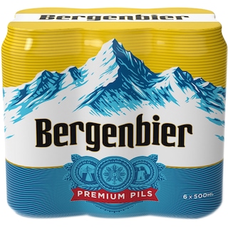 Bergenbier | Bere blonda pasteurizata 6x0.5L