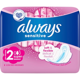 Always | Sensitive | Absorbante Ultra Super Plus 8 bucati