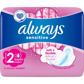Always | Sensitive | Absorbante Ultra Super Plus 8 bucati