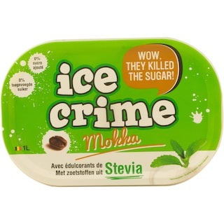 Ice Crime | Inghetata fara zahar cu aroma de mokka 1l