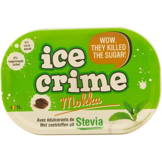 Ice Crime | Inghetata fara zahar cu aroma de mokka 1l
